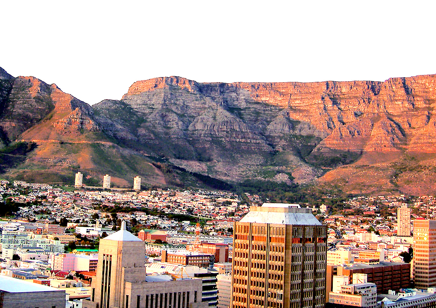 Cape - Table Mountain and Cape Town from North.jpg